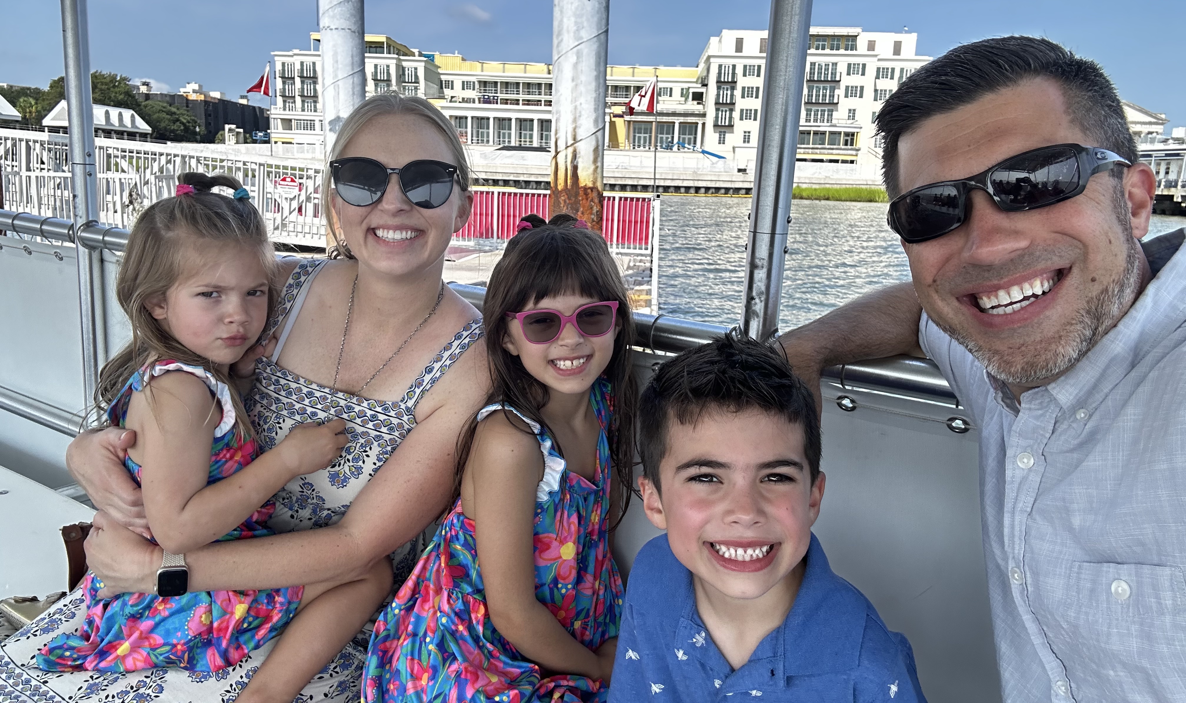 Eric Boettner with his family